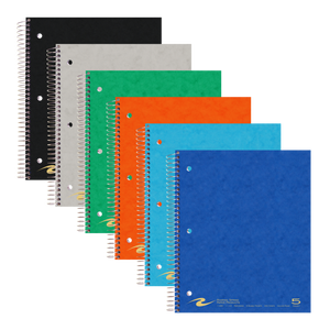 5 Subject College Ruled Notebook