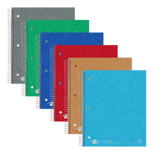 3 Subject College Ruled Notebook