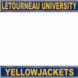 Standard License Plate Frame | Yellowjackets
