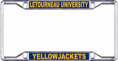 Standard License Plate Frame | Yellowjackets