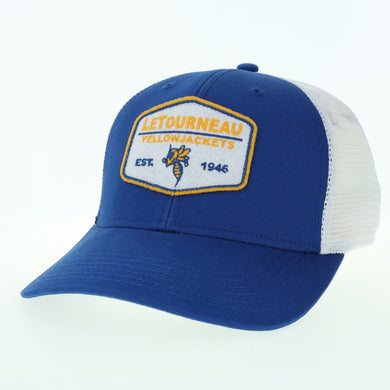 Mid-Pro Snapback Trucker Cap, Royal/White (F24)