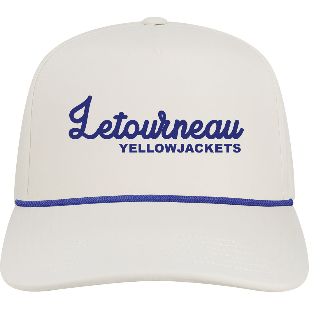 5-Panel Adjustable Hat | White