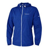 Ladies Prodigy Full Zip Windbreaker | Sapphire / Aztec Gold