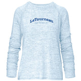 Ladies Bumblebee Crew | Summer Sky Heather