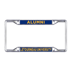 Standard License Plate Frame, Alumni