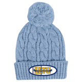 Keirra Cable Knit Beanie | Cloud