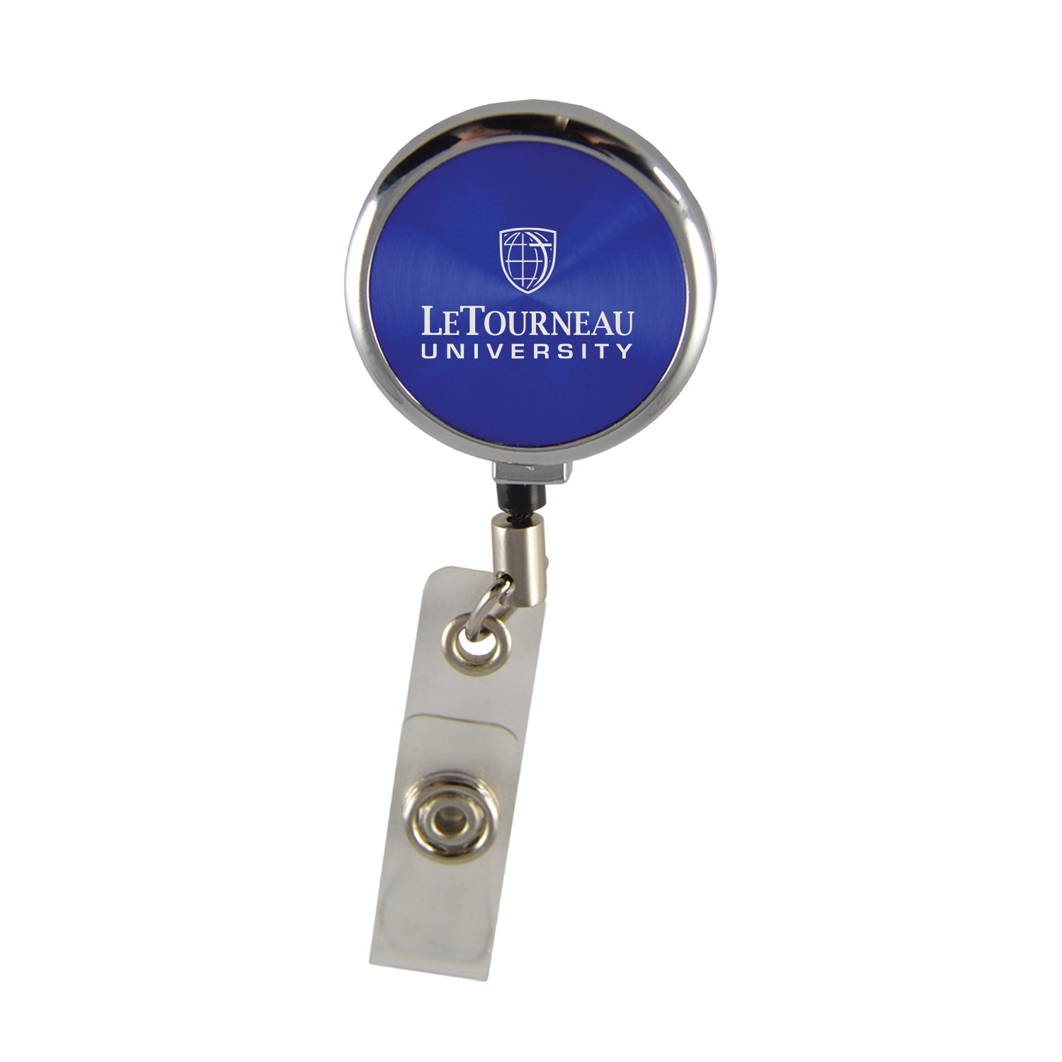 Retractable Badge Reel, Black (F22)