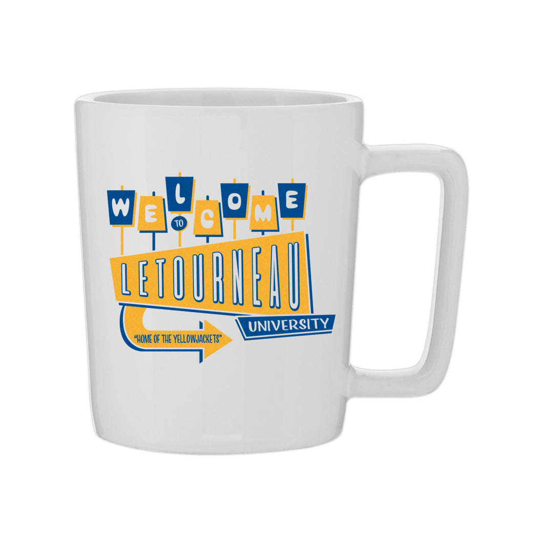 Madrid Bistro Mug | White