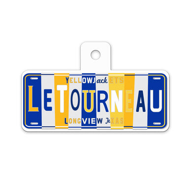 Blue Moon Sticker, License Plate Design