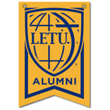 12 X 18 Dovetail Seal Banner| Royal