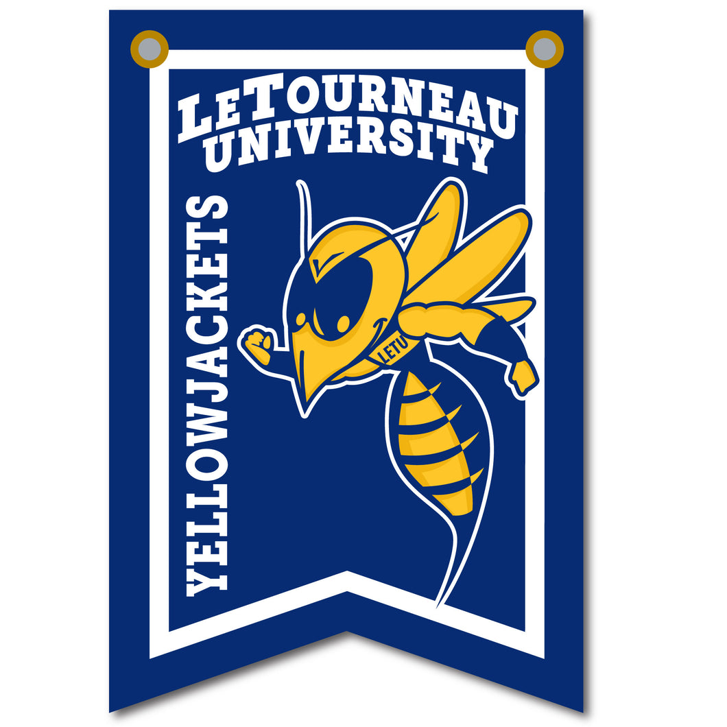 12 X 18 Dovetail Athletic Banner| Royal