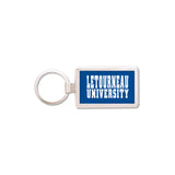Silver Maverick Rectangular Key Tag