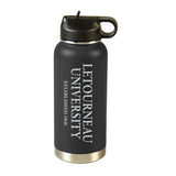 32 OZ Laser Etched Powder Coated Stainless Steel Bottle | Black