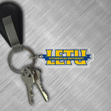 Acrylic Key Tag | Athletic Logo