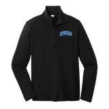 Tri-Blend Wicking Heather 1/4 Zip | Black