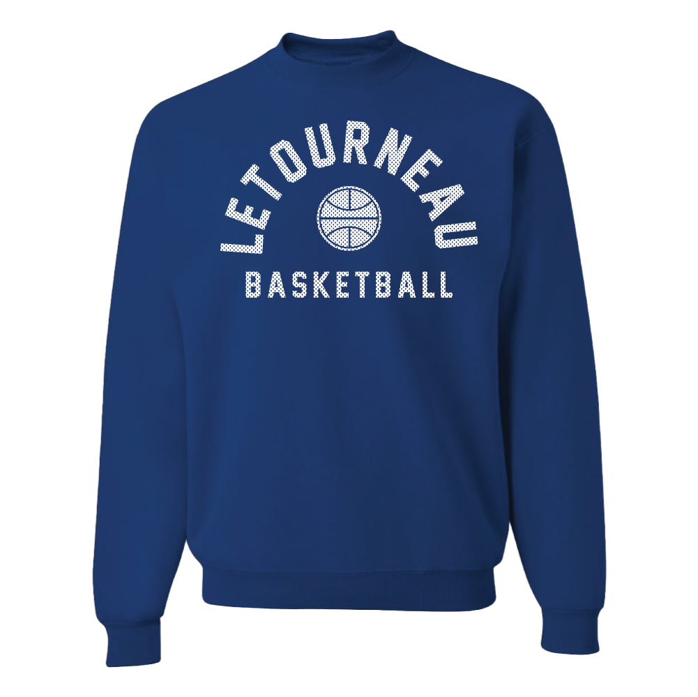 Crewneck Basketball Sweatshirt, Royal