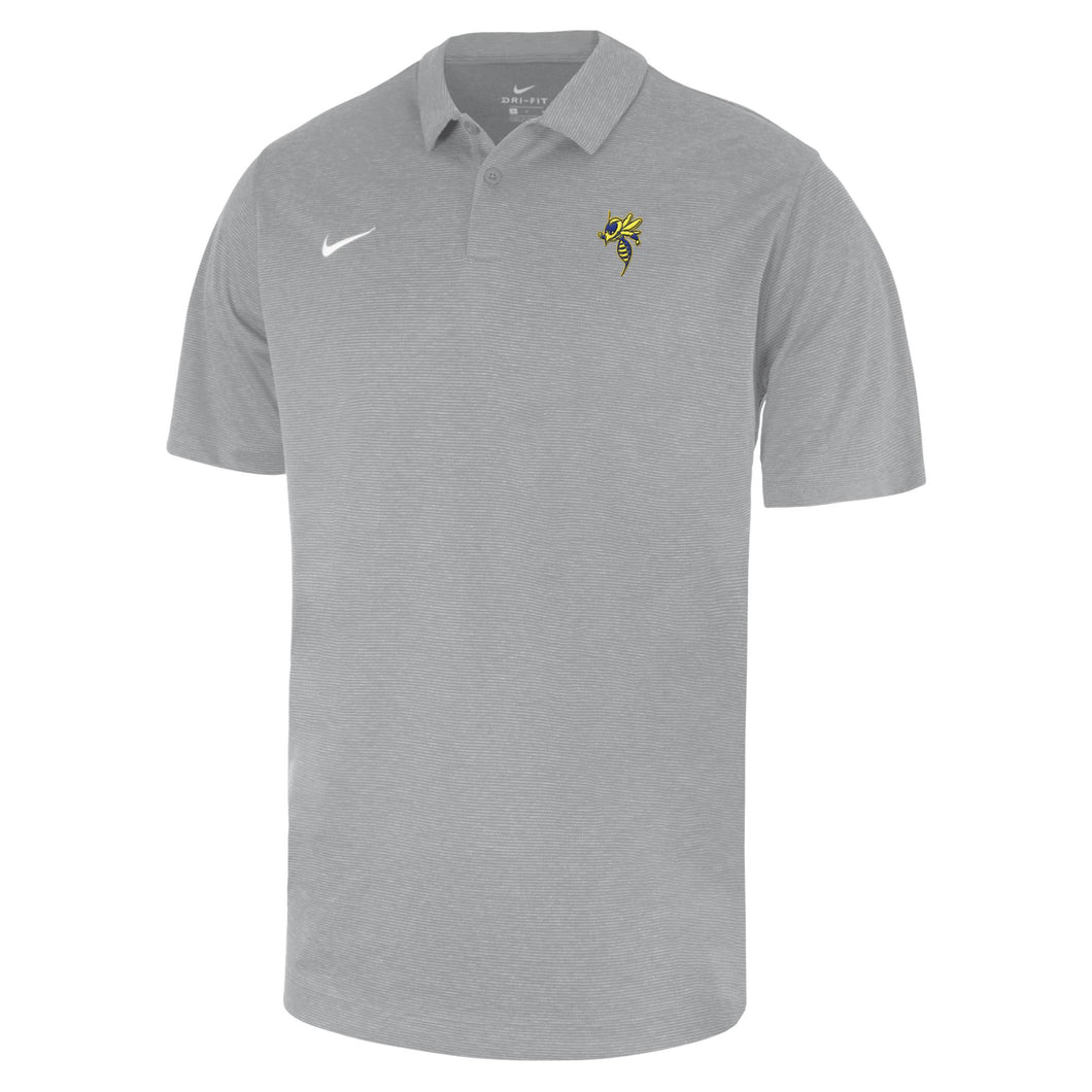 Heather Polo | Flat Silver