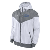Windrunner Jacket | White/ Dark Grey