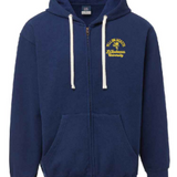 Vintage Fleece Full Zip | Vintage Blue