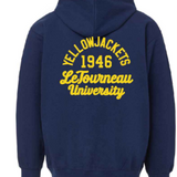 Vintage Fleece Full Zip | Vintage Blue