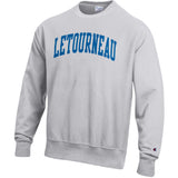 Reverse Weave Crew | Silver Grey