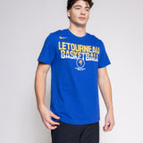 Nike Core Cotton Short Sleeve Basketball Tee | Royal