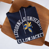 1991 Brushed Fleece Hood | Fall Navy