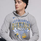 Dri-Fit Cotton Basketball Long Sleeve Hoodie | Dark Heather