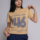 Athletic Club Tee | Vintage Gold