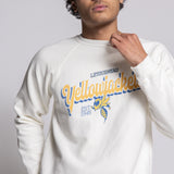 Ladies French Terry Crew | Vintage White