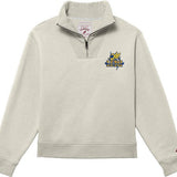 Ladies 1991 Brushes 1/4 Zip | Oatmeal