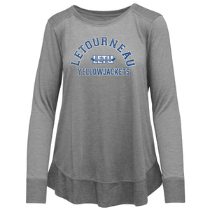 Women's Rampage Relaxed Long Sleeve Tee, Athletic Heather