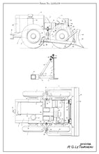 Load image into Gallery viewer, Bulldozing Machine - Patent No. 2,630,638