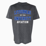 Name Drop Aviation Tee | Graphite