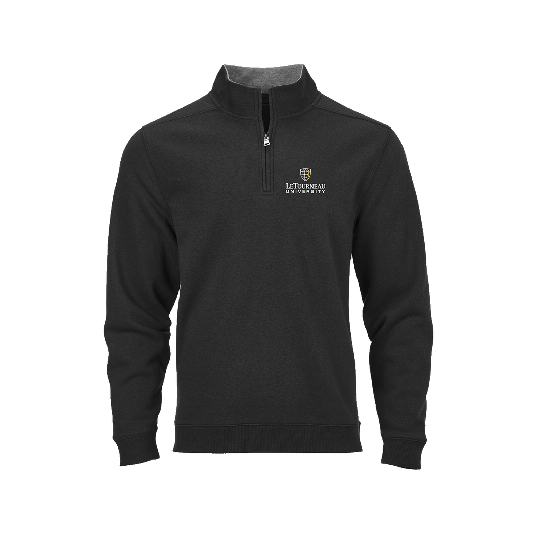 Fleece 1/4 Zip, Black (F22)