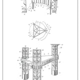Mobile Sea Platform | Patent No. 3,011,467