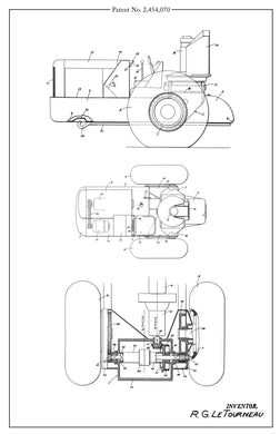 Two-wheel Tractor - Patent No. 2,454,070