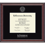 Church Hill Classics Silver Embossed Diploma Frame