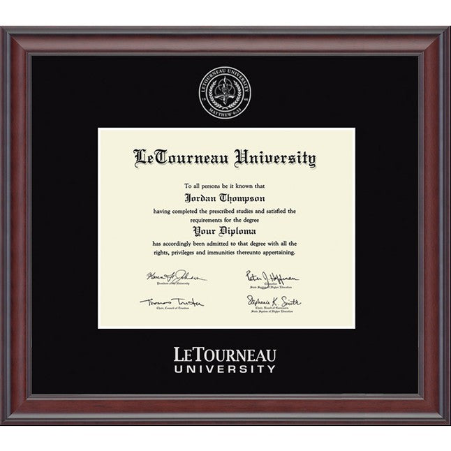 Church Hill Classics Silver Embossed Diploma Frame #306718